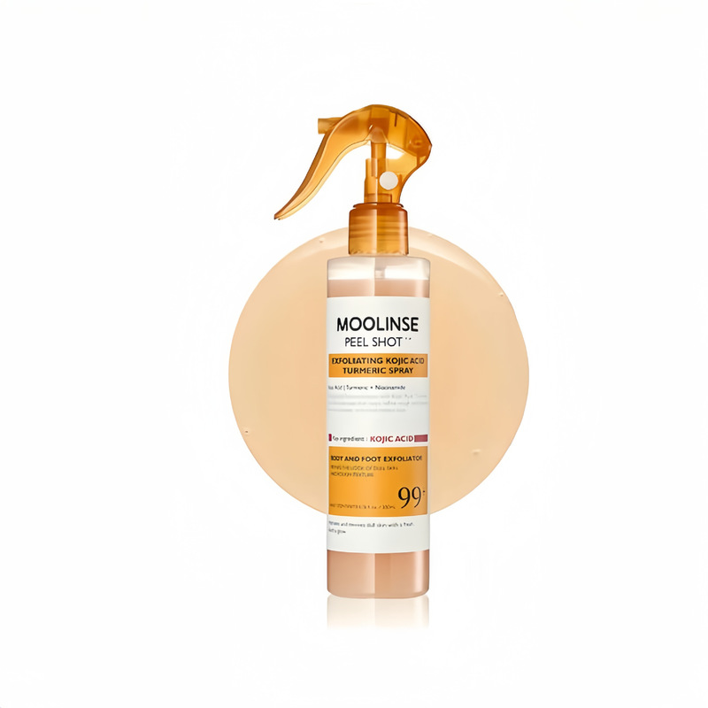 跨境定制 EXFOLIATING KOJICACID TURMERIC SPRAY姜黄去角质喷雾|undefined