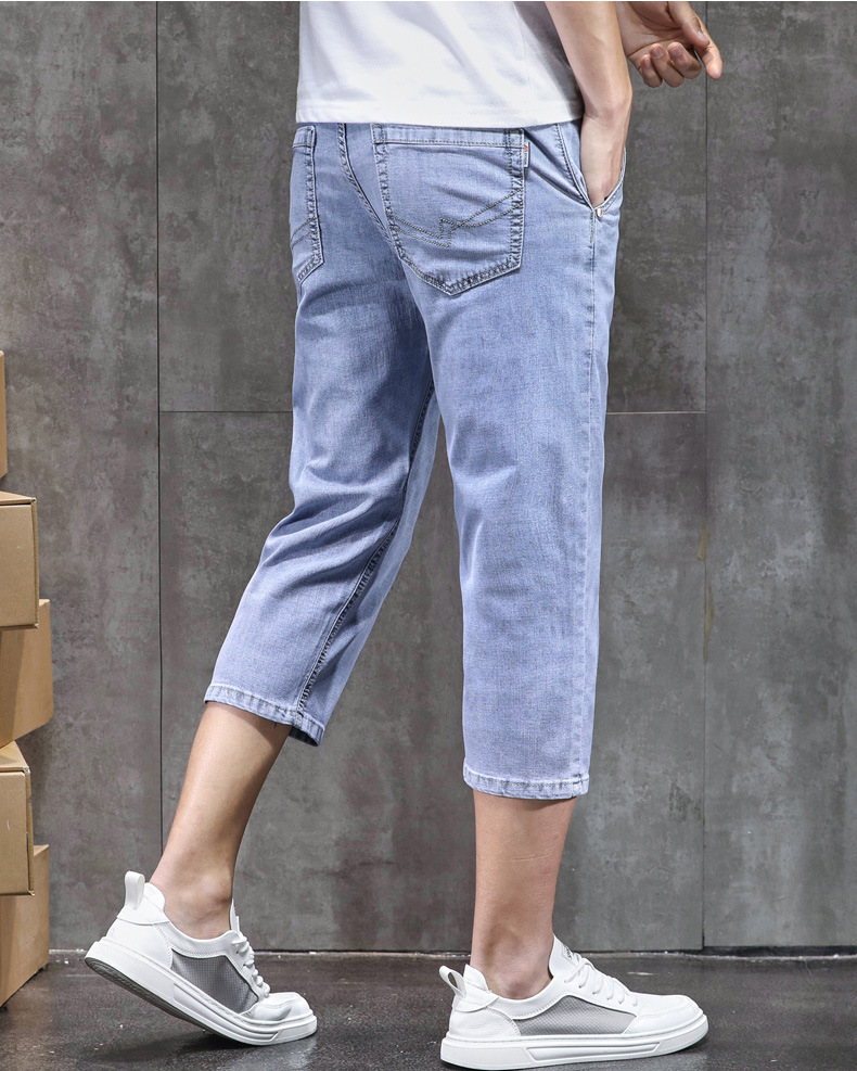 B9422 630K QUẦN NAM SHERES MÙA HÈ PHONG CÁCH HÀN QUỐC THỜI TRANG NAM JEAN BÒ G02 SẢN PHẨM MỚI