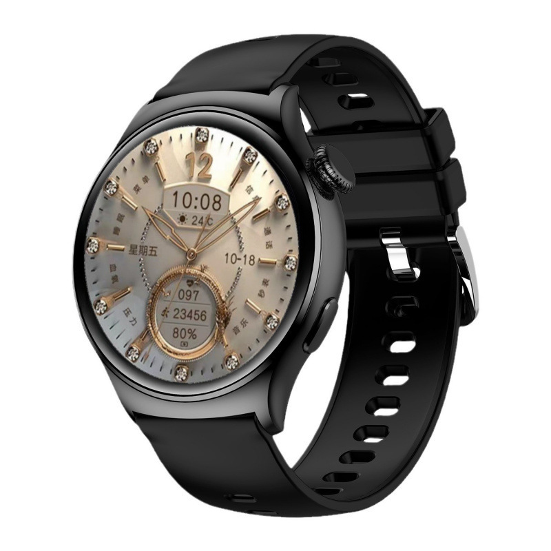 High-Precision Non-Invasive Blood Sugar, Blood Pressure, Heart Rate, Blood Oxygen, Uric Acid, Bluetooth Call Payment, Sports and Running Smart Watch