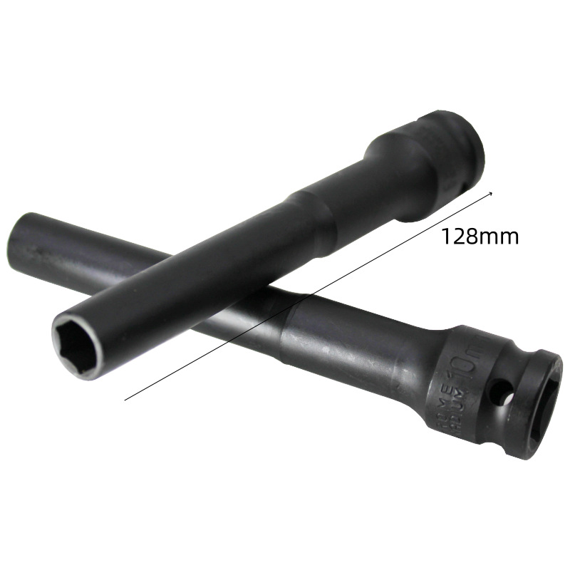 1/2加长型薄壁套筒电动气动套筒头加长套筒扳手套头风炮套筒头