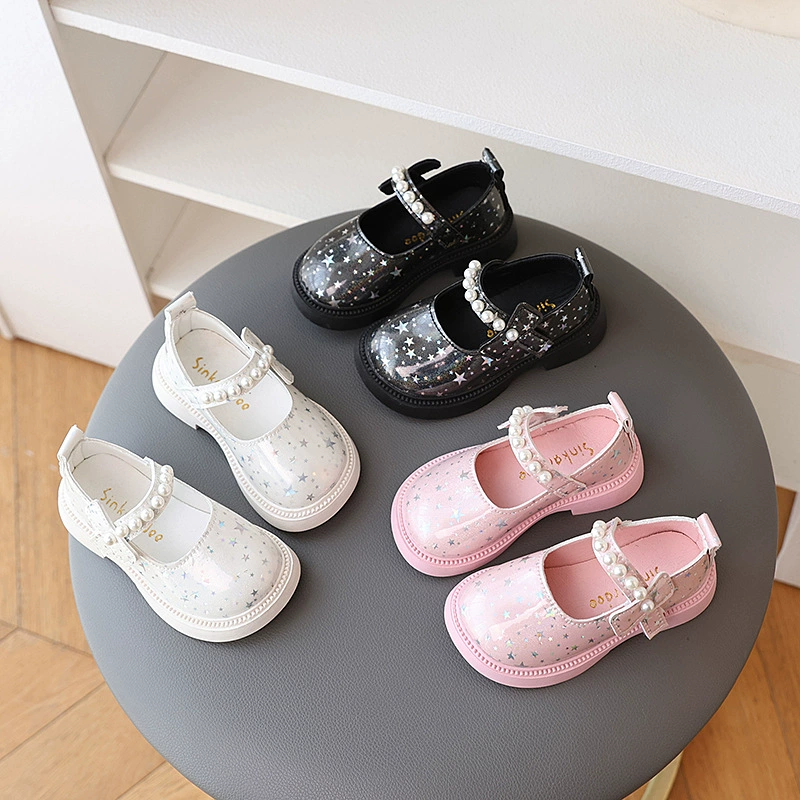 2024 Весна и Осень Новая девушка Иностранная принцесса Маленькие кожаные туфли