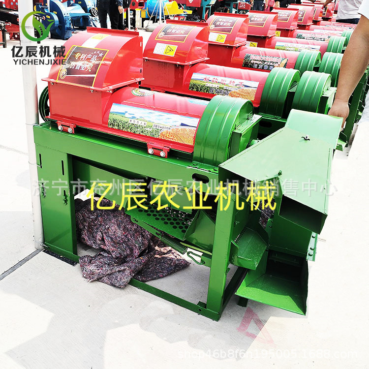 合肥大型自动装袋家用多轴玉米脱粒机双风机多层筛网玉米机