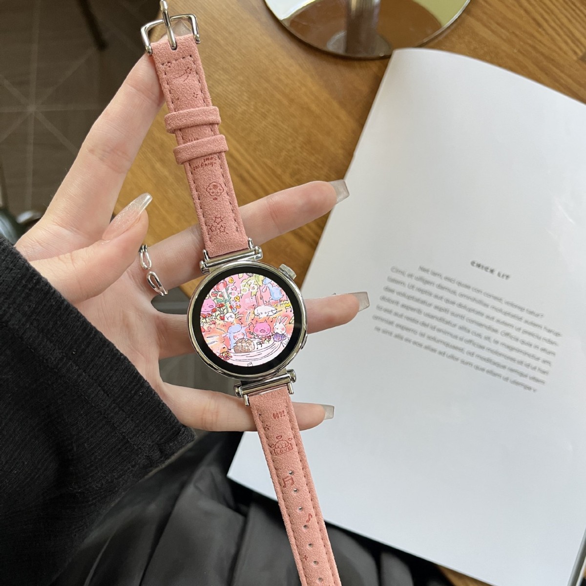 For FIT3 Huawei 8/9 Strap GT5/4/3 cartoon dog paw skin small waisted women's millet 8/9PRO wristband