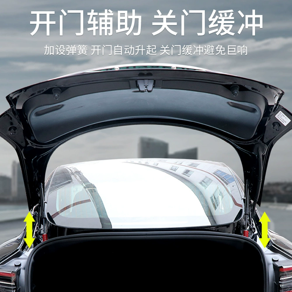 Suitable for Tesla Model3 trunk trunk tailgate support rod shock absorption rod car modified accessories spring