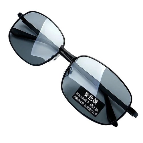  New Men's Polarized Sunglasses Day and Night Dual-use Photochromic Mirrors Aviator Sunglasses Fishing Glasses Wholesale ZM