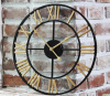 Retro pocket watch, industrial creative decorations for living room, American style, simple and elegant design