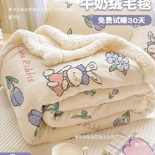 盛邦荣学生宿舍冬季被子午休加厚羊羔绒办公室空调毯毛毯包邮批发