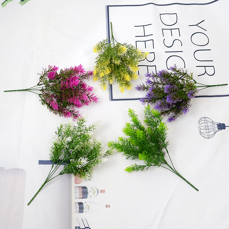 仿真花絹花 婚慶婚禮家居客廳臥室裝飾 餐桌書桌辦公室小擺件新草