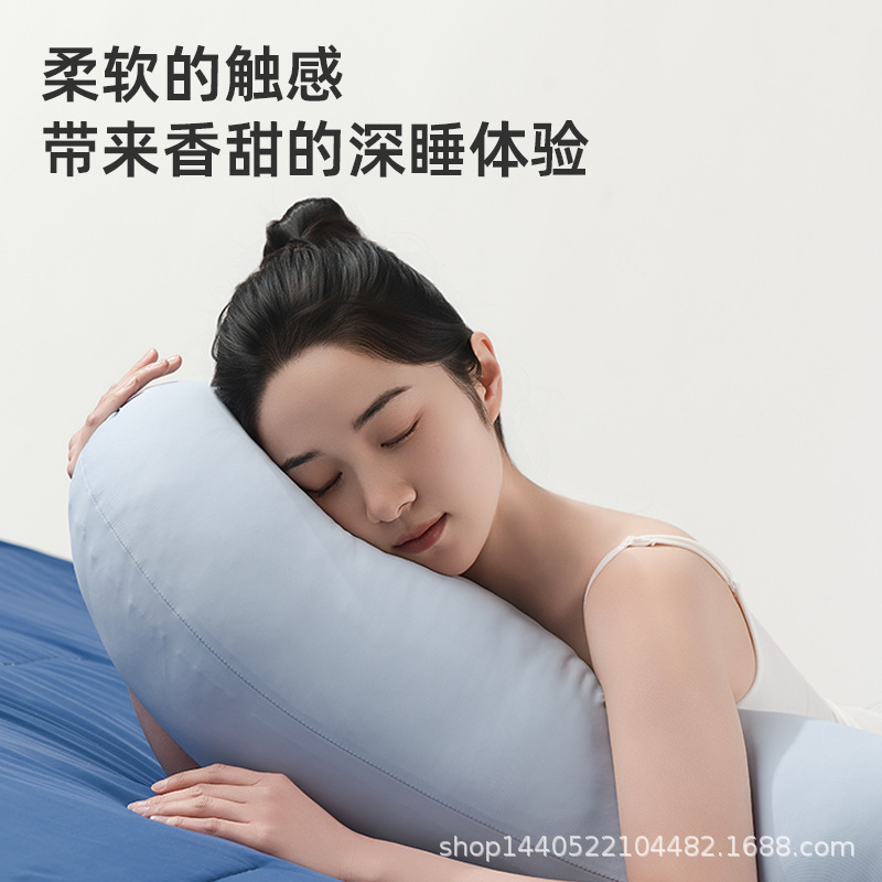睡觉夹腿抱枕女生专用侧睡冰丝凉感长条男生款大成人孕妇床上玩偶|undefined