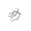 Silver earrings