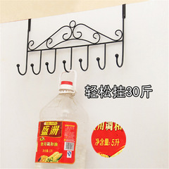 A5L Punch-Free Back-of-Door Hook Shelf | Wall-Mounted Clothes Rack | Bathroom Nail-Free, Over-the-Door Back-Type Clothes & Hat Hanger