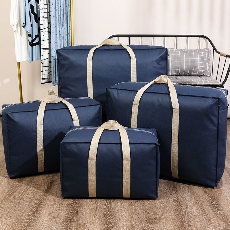 Quilt Dustproof Bag, Moving Packing Bag, Portable Storage Bag, Luggage Travel Bag, Moisture-Proof, Large Capacity, Thickened and Enlarged Quilt Dustproof Bag, Moving Packing Bag, Portable Storage Bag, Luggage Travel Bag, Moisture-Proof, Large Capacity, Thickened and Enlarged