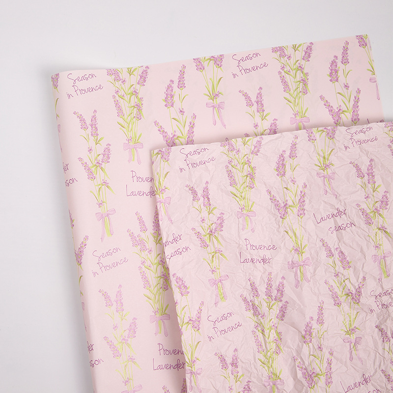 Papel de pera perla impermeable base de ramo de papel de forro papel de embalaje de flores al por mayor para hornear papel de embalaje floral