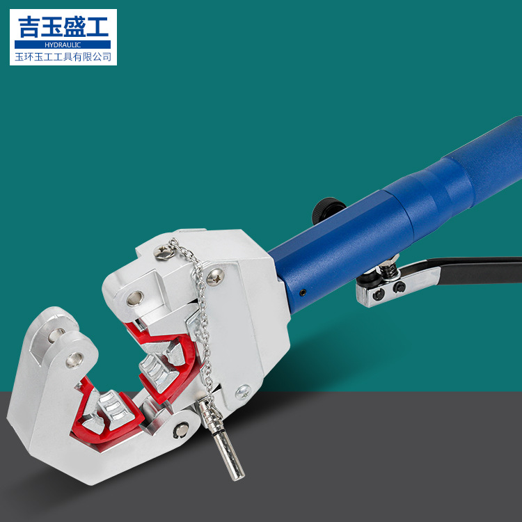 Abrazadera de tubo de aire acondicionado del coche manual hidráulico portátil pequeña junta de tubería de aire frío Dispositivo de tubería de cerveza abrazadera hidráulica abrazadera de prensado