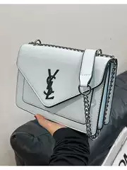 Foreign Trade Classic Small Square Bag Women's Bag New Fashion Versatile Foreign Style Simple Shoulder Bag Chain Crossbody Bag High-End
