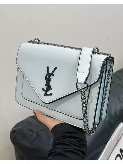 Foreign Trade Classic Small Square Bag Women's Bag New Fashion Versatile Foreign Style Simple Shoulder Bag Chain Crossbody Bag High-End