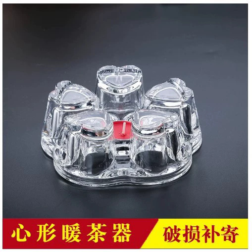 Tetera de Vidrio para Té de Flores de Vidrio de Borosilicato Alto Calentable Resistente a Altas Temperaturas