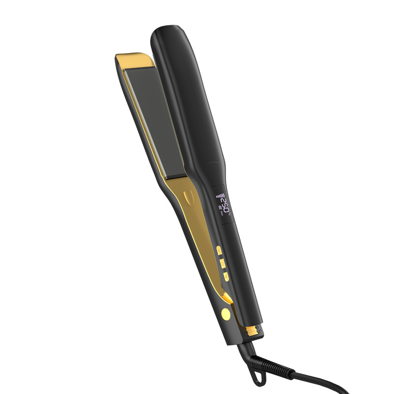 Comercio electrónico transfronterizo Venta caliente amplia fábrica de horquilla recta venta al por mayor peluquería especial peluquería profesional plancha de pelo alisado tablero