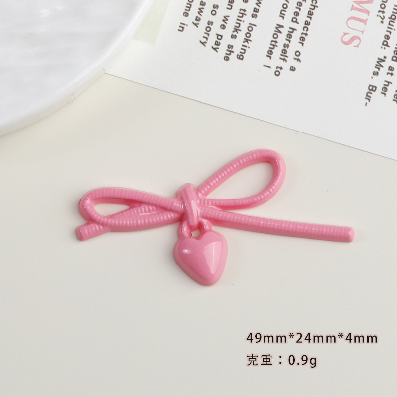 漫画 diy 樹脂アクセサリージュエリー結び目愛クリーム接着剤ヘアピン携帯電話ケース靴バックルキーホルダーペンダント|undefined
