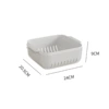 White double-layer drying rack