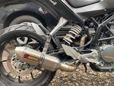 Motorcycle exhaust pipe 200 motorcycle modification side row