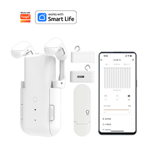 Graffiti electric curtain motor automatic curtain opener smart home equipment smart curtain companion
