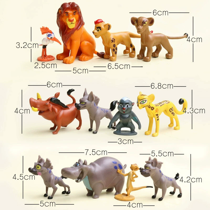 Минифигура, игрушка, маленькая милая кукла, лев, милые животные