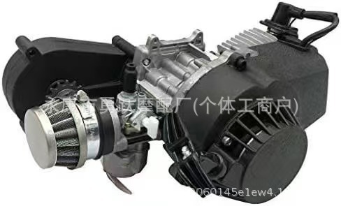 Mini Motorcycle Accessories 49Cc Xiaoke Off-Road Two-Stroke Engine Gasoline Engine Modified Engine Gearbox