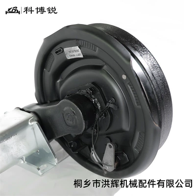 rubber mechanical brake axle, Rear axle