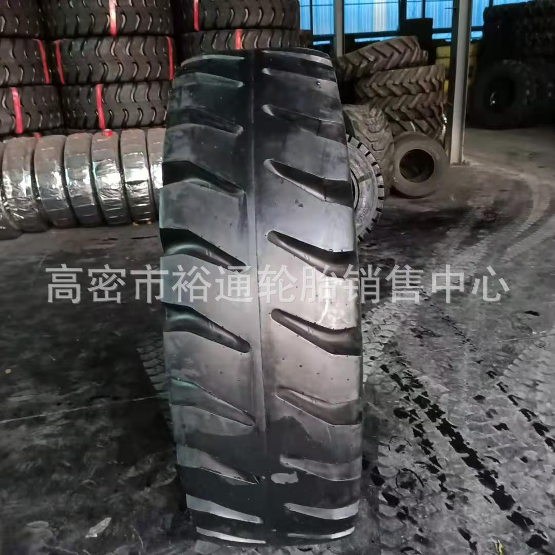 天力堆高车轮胎18.00-25-33 正面吊港口真空胎14.00-24 E4J 40层