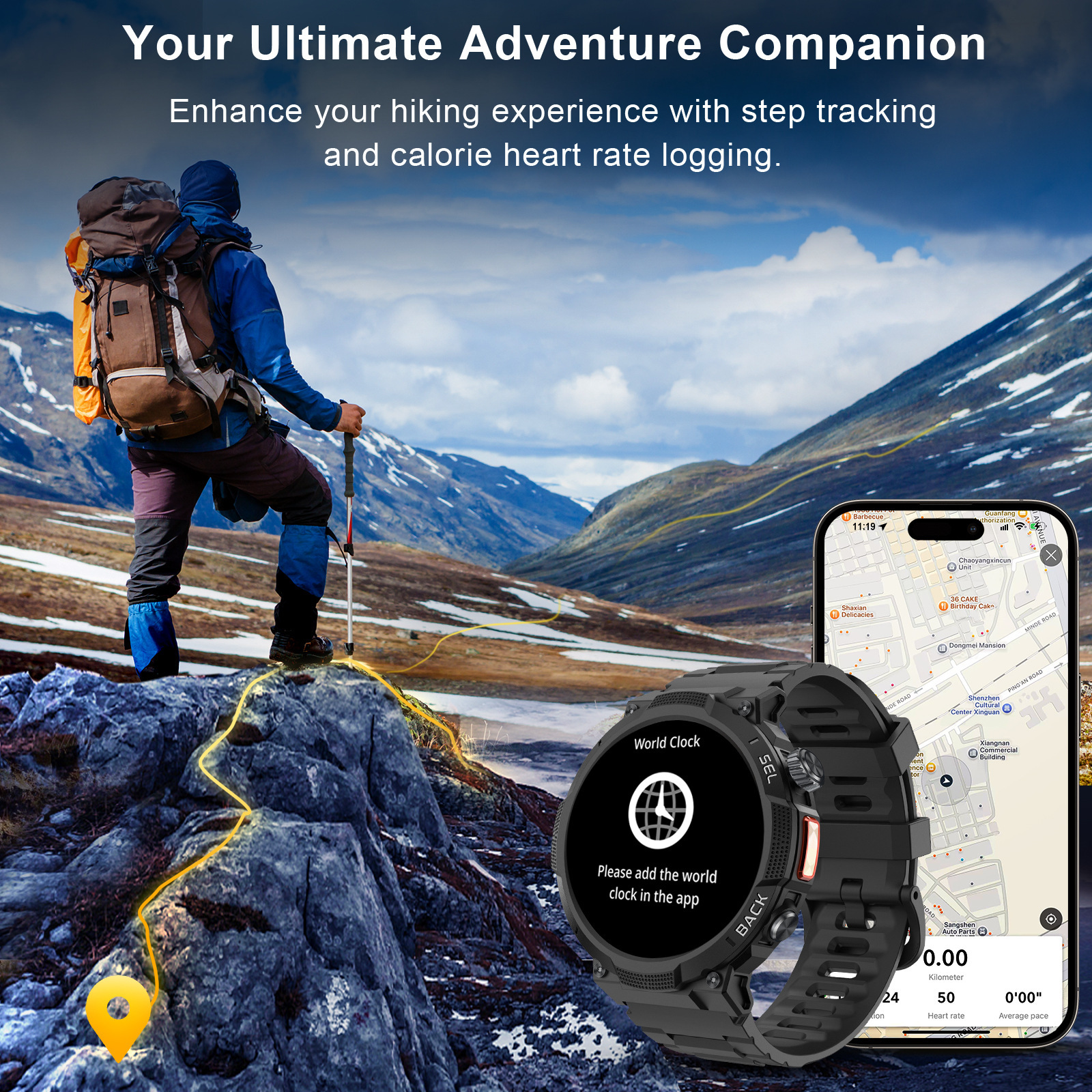 S50 Smartwatch Mit Bluetooth-telefonie Und Herzfrequenzmessung_voghion.com