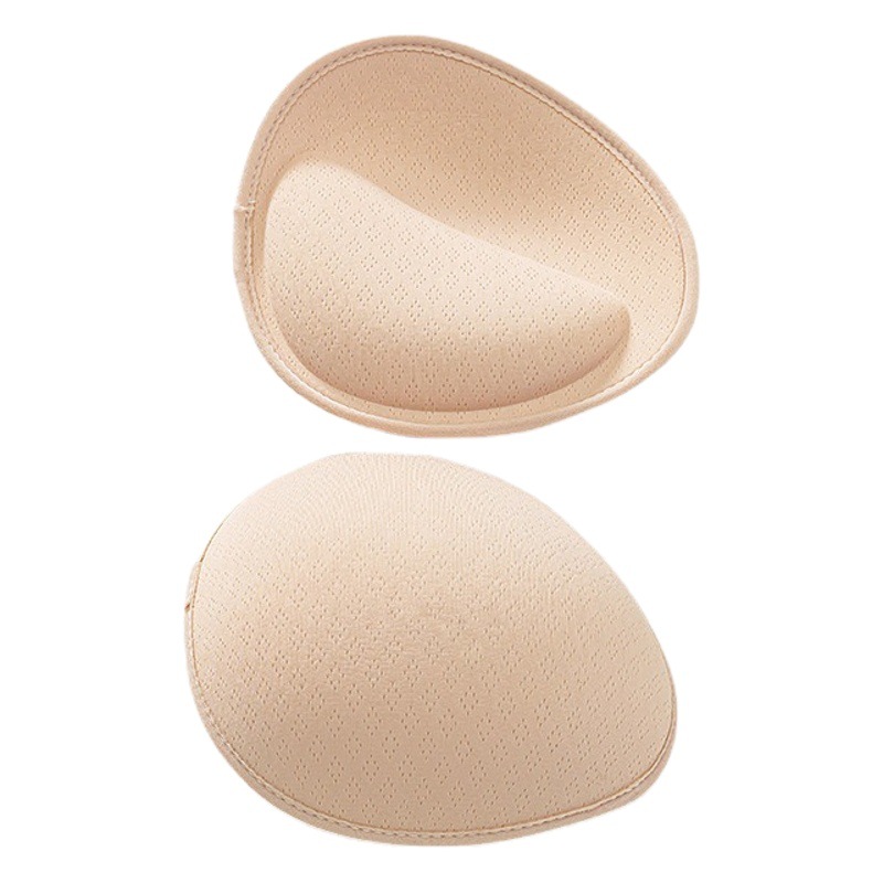 Extendido 6cm grueso pecho pequeño pecho ampliado Sujetador deportivo split ropa interior sin fisuras taza esponja insertar