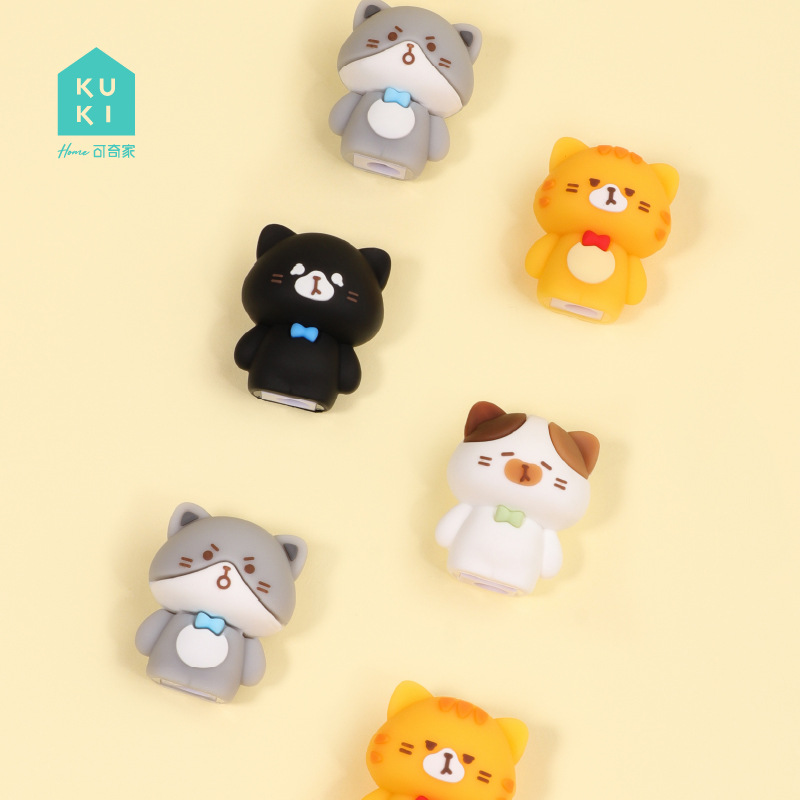 Cuchillo de lápiz KUKI KOKI para niños, dispositivo de transferencia de lápiz manual, cuchillo de lápiz de muñeca creativo especial para estudiantes de primaria