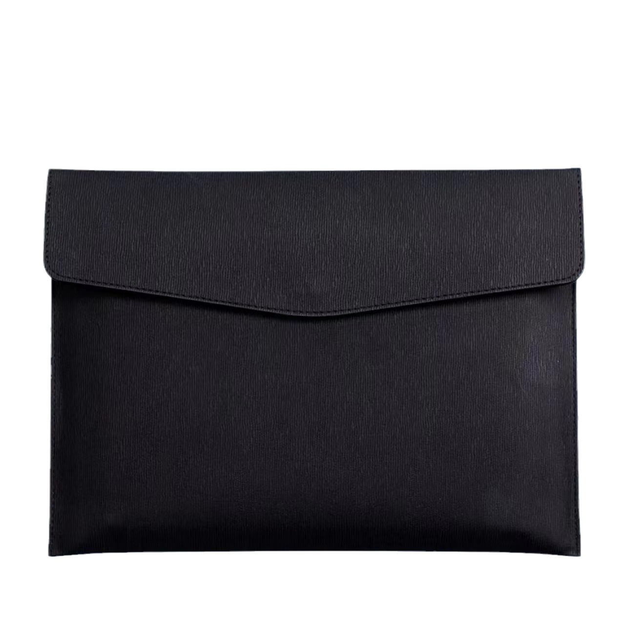 Bolso de archivo comercial de imitación de cuero transfronterizo A4 bolsa de archivo de almacenamiento de gran capacidad bolsa de archivo de logotipo empresarial al por mayor