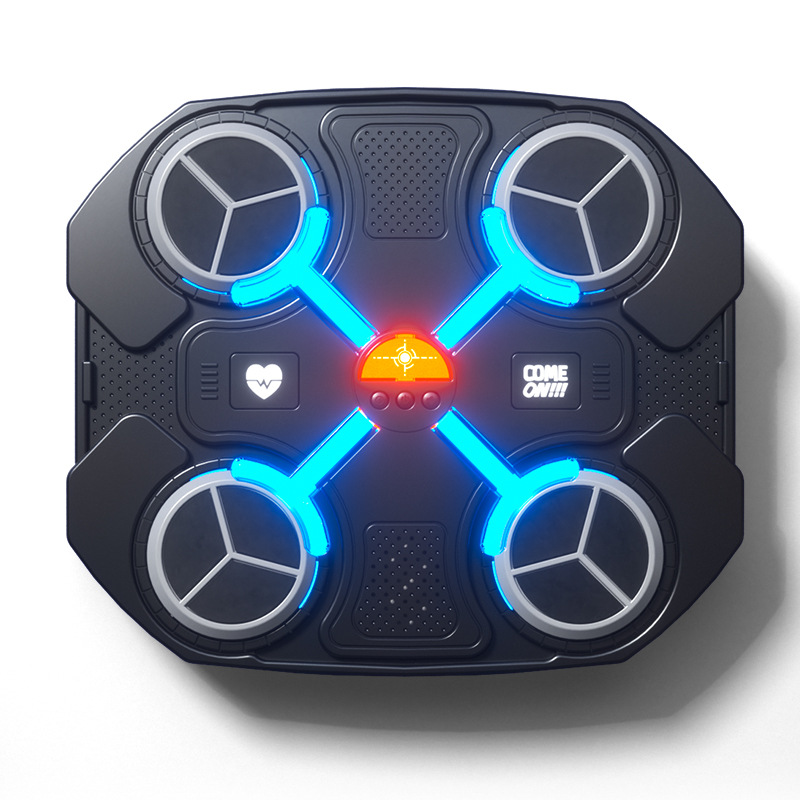 Objetivo de boxeo electrónico entrenador de boxeo Bluetooth iluminación de fitness doméstica música inteligente máquina de boxeo infantil objetivo de boxeo