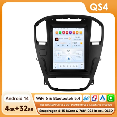 Navigator, DVD Navigation - 432g-wifi4g-version-6115-carplay-eight-core-97inch-suitable-for-09-13-opelbuick-regal