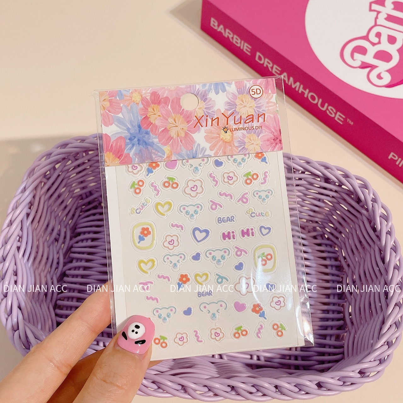 Niños parches de uñas super lindas chicas lindas usan pegatinas de dibujos animados de uñas seguras desmontables parches de uñas al por mayor image 200