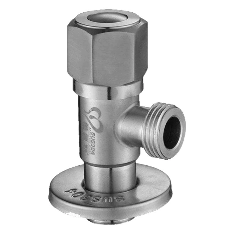 Seamans 304 угловой клапан из нержавеющей стали все медные треугольный клапан водонагреватель Выключатель воды клапан 4 точки DN15 керамический сердечник