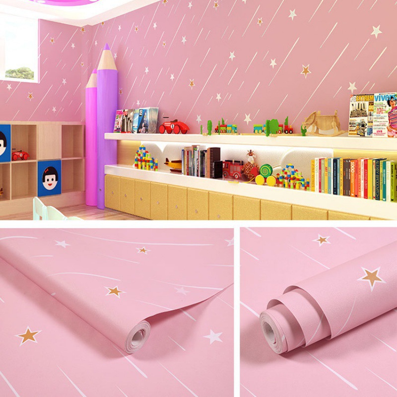 뜨거운 판매 핫 스타일 핑크 별이 빛나는 하늘