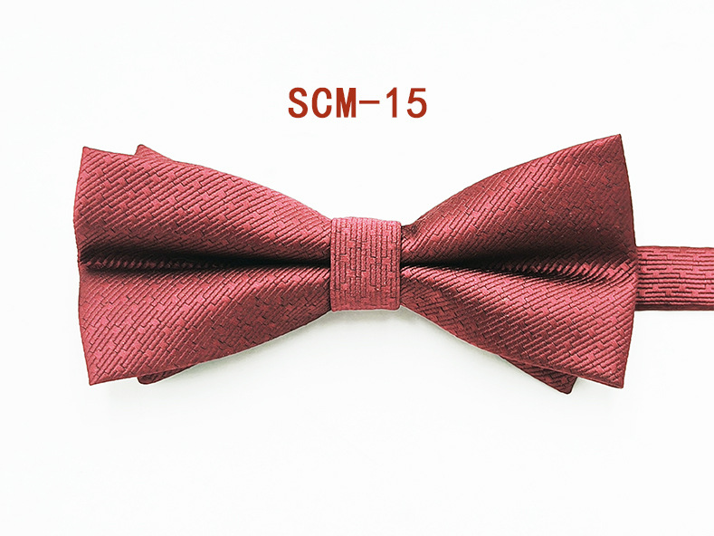 Spot venta al por mayor, pajarita para hombres, ropa formal, moda coreana, novio, padrino, lazo negro sólido