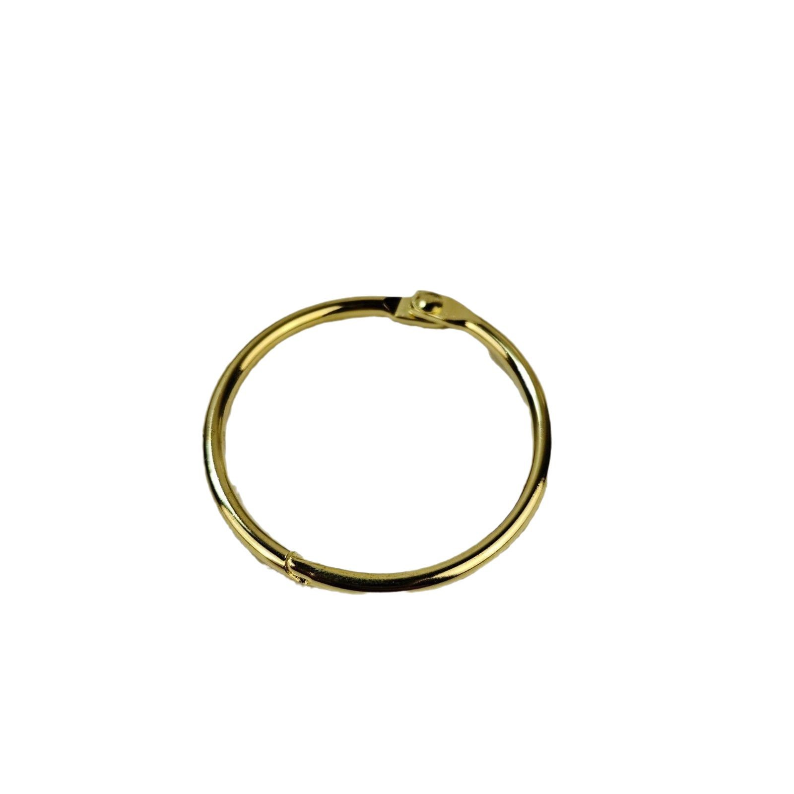 Anillo de hoja de oro, anillo de hierro, anillo de escritorio, anillo de encuadernación, anillo de encuadernación, anillo de encuadernación, anillo de abertura metálica, anillo de encuadernación