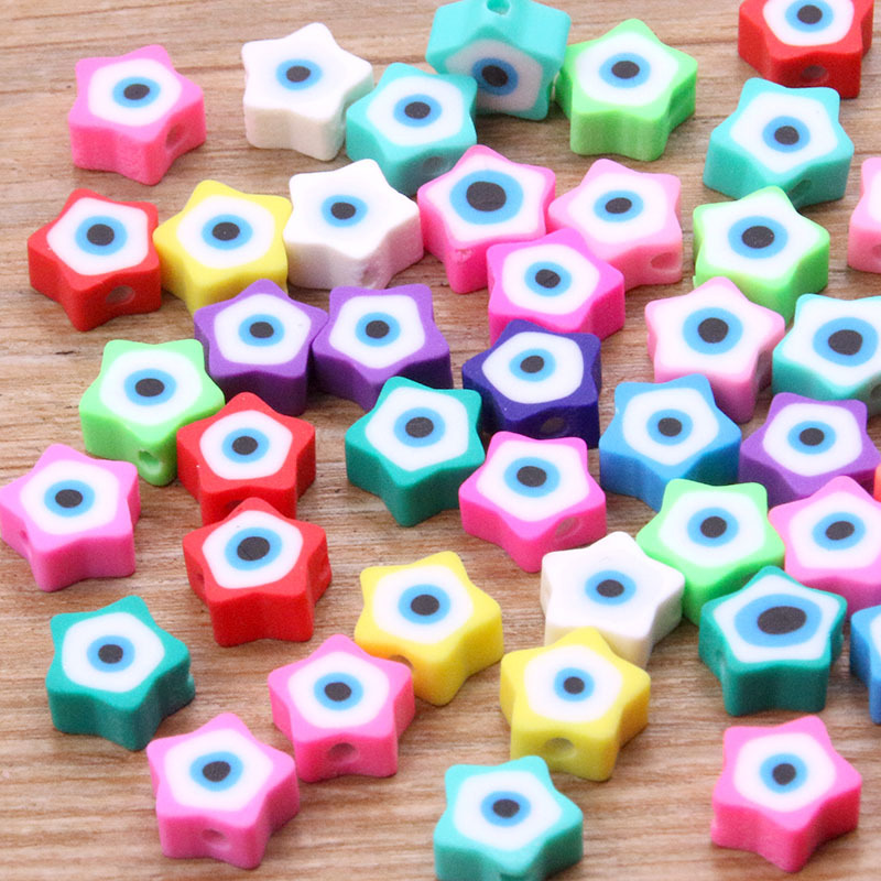 27 color mezclado suave cerámica Punch pieza animal fruta amor perlas DIY niños collar pulsera