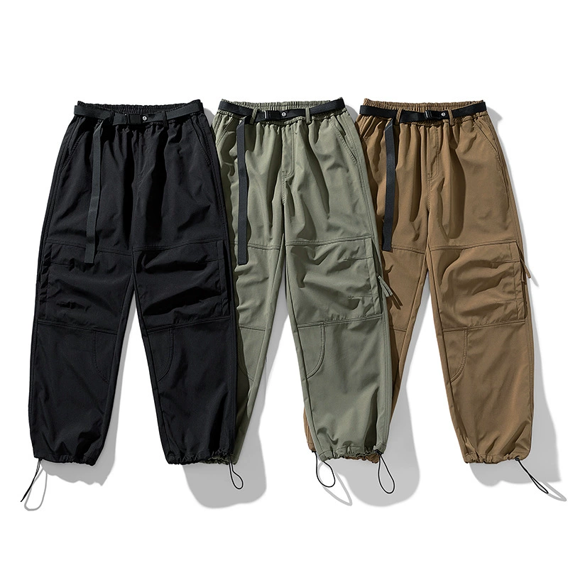 Tengjue мужская одежда на открытом воздухе Японские брюки на молнии мужской свободный прилив