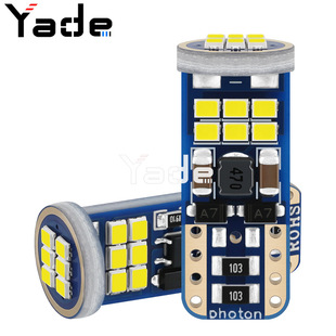 Car LED width indicator light T10 2016 18smd high brightness license plate light reading light wide voltage decoding small bulb
