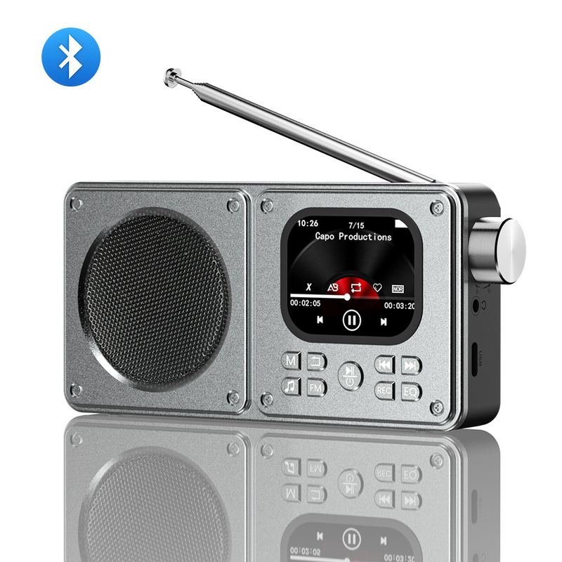 [クロスボーダー版] メーカー卸売プロフェッショナル MP3/MP4 ラジオ Bluetooth スピーカーポータブルマルチメディアプレーヤー|undefined