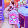 Sanrio, blue pendant, doll, cartoon keychain