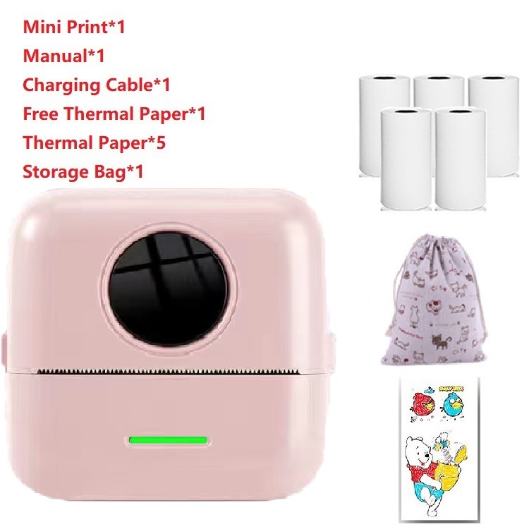 Mini Impresora Térmica de Bolsillo, Impresión Térmica, Interfaz USB image 19