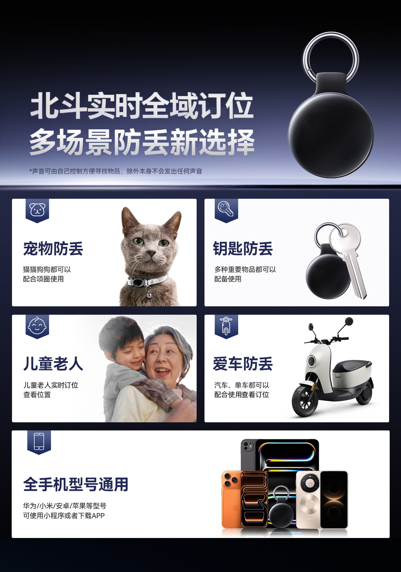 2026 Black Technology Magnetic Real-Time Precision Locator Beidou Gps Anti-Theft and Anti-Loss Device for the Elderly Tracking Device