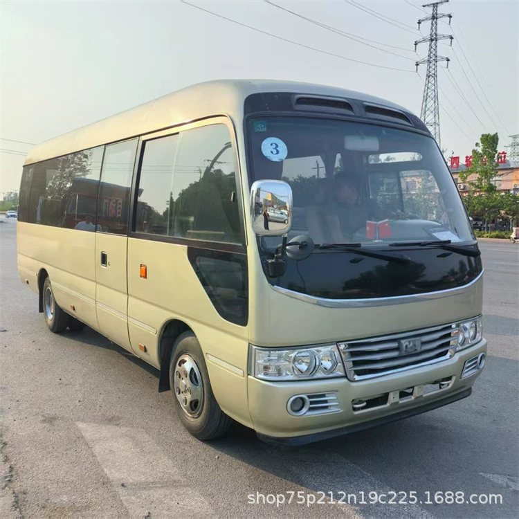 Премиальный роскошный автобус 4-цилиндровый Toyota Coaster 19-23 места 6m Euro 3 экологический микроавтобус для экспорта