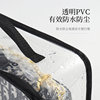 LV bag anti -dust bag transparent moisture -proof mildew -resistant bag matte frosted bottom PVC luxury bag storage